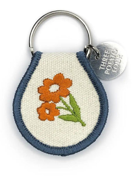 Patch Keychain - Orange Blossom