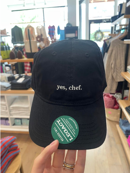 Yes, Chef Baseball Hat