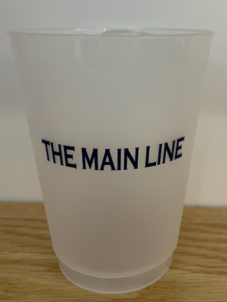 16 oz Frosted Cup - The Main Line