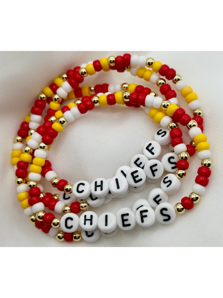 Chiefs Game Day Bracelet
