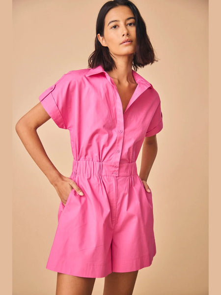 Reed Jumpsuit-Pink