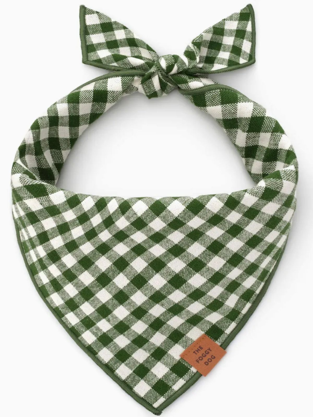 Dog Bandana-Gingham Hunter