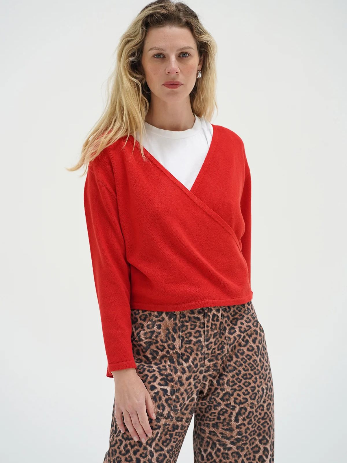 Amira Sweater - Red