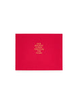 Red Holiday Card Book