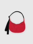 Small Nylon Crescent Bag - Candy Apple