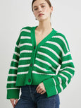 Geneva Cardigan - Kelly Green