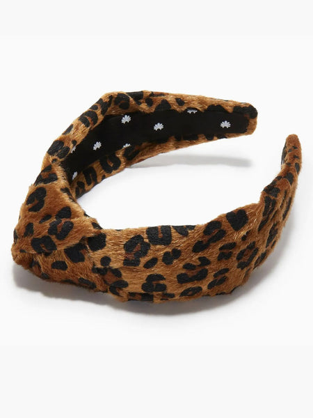 Leopard Knotted Headband