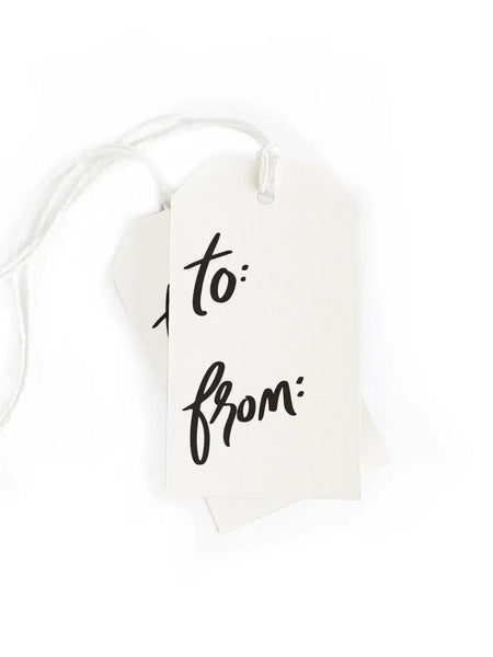 Gift Tags - To/From