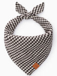 Dog Bandana-Houndstooth