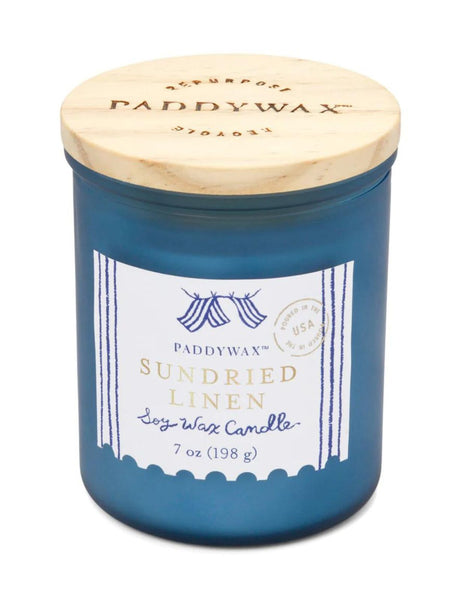Coastal Blue Candle - Sundried Linen