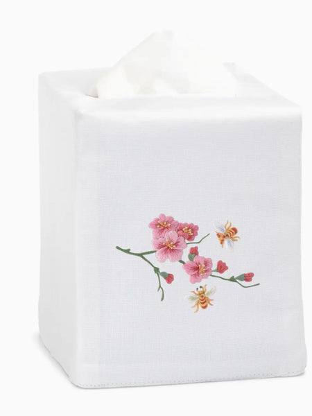 Tissue Box Cover-Bees & Flowers
