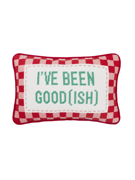 Good (ish) Needlepoint Pillow