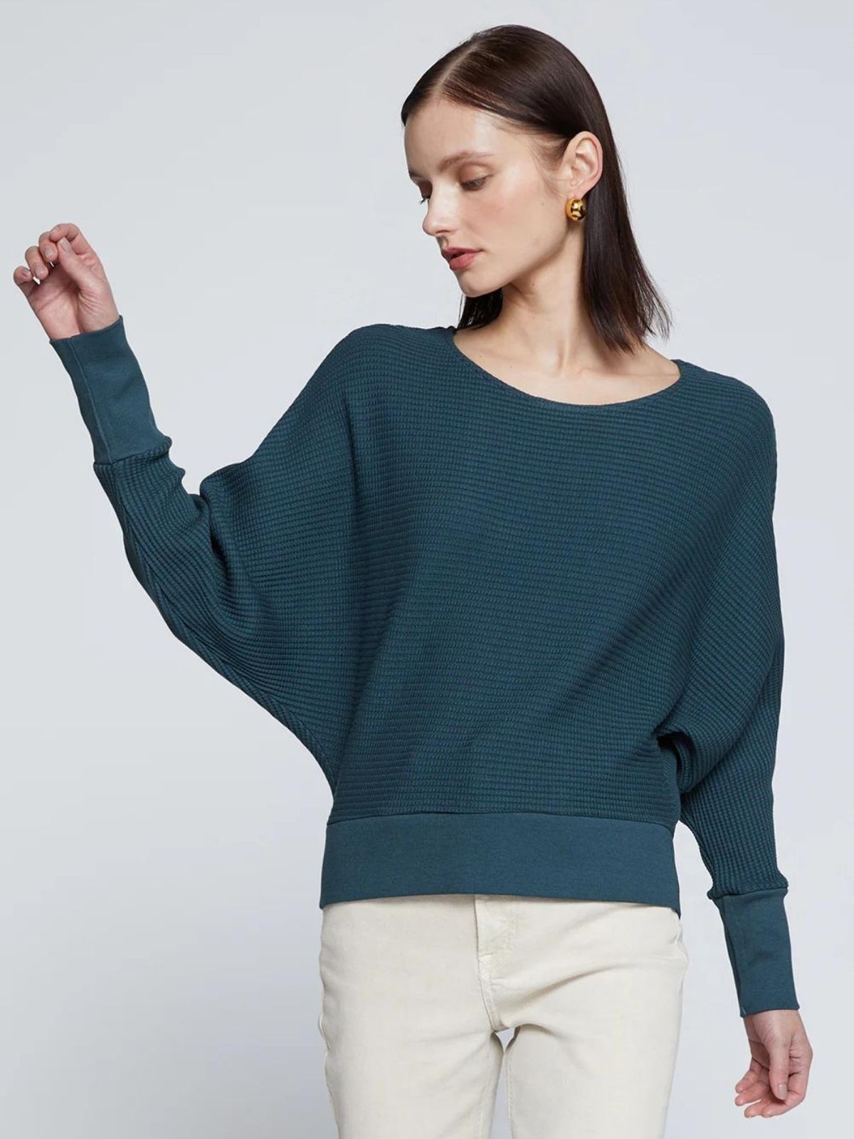 Dolman Boatneck-Verde