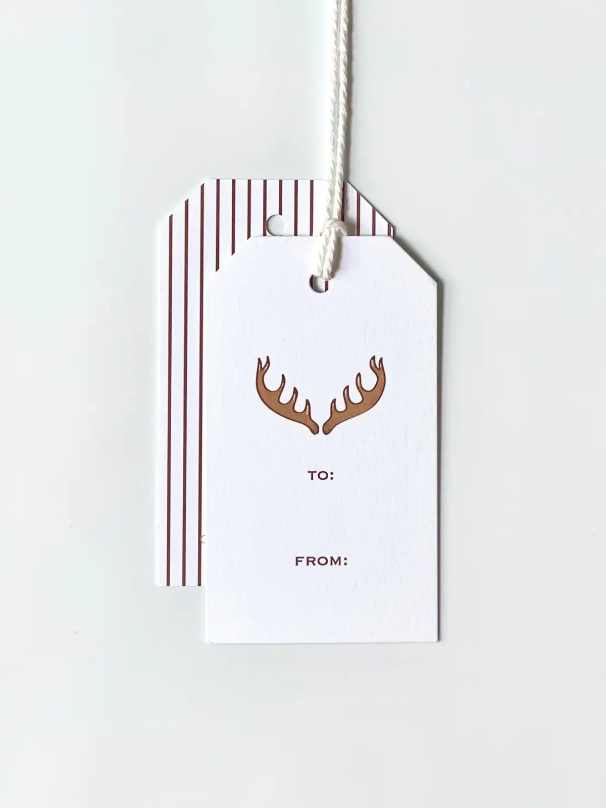 Gift Tag - Antler