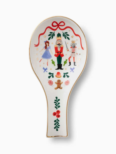 Nutcracker Porcelain Spoon Rest