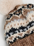 Fair Isle Pom Beanie