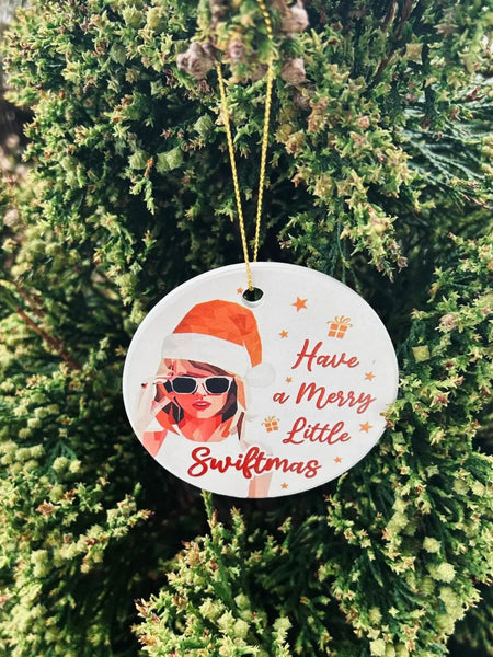 Taylor Swift Holiday Ornament