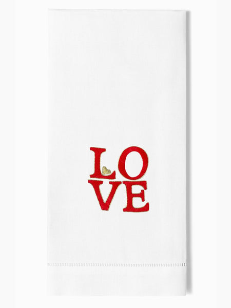 Love Square Hand Towel