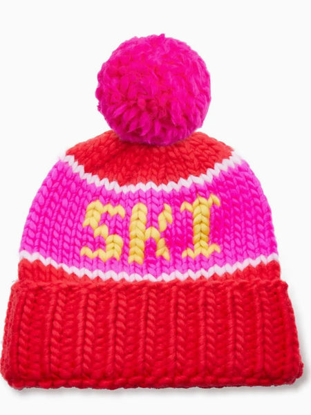 Red Hot Ski Beanie