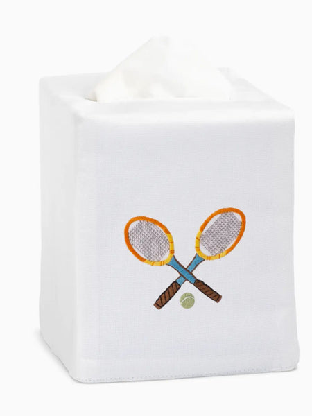 Tissue Box Cover-Tennis
