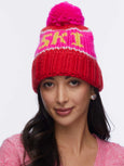 Red Hot Ski Beanie