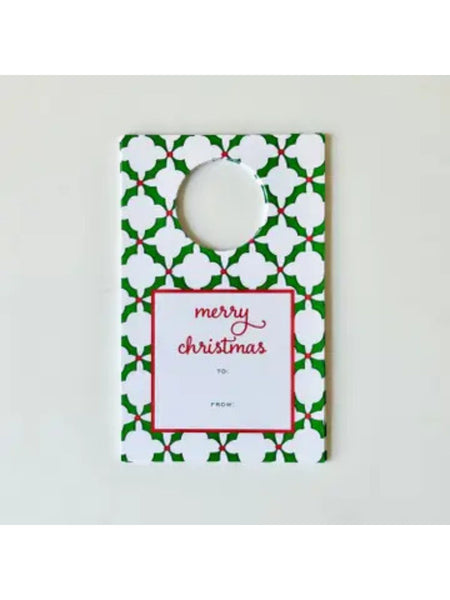 Wine Tags - Holly Trellis