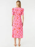 Maci Dress - Pink Botanical