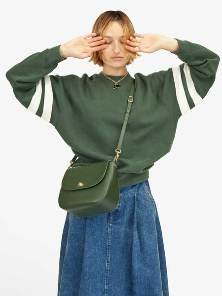 Turnlock Louis Bag - Evergreen