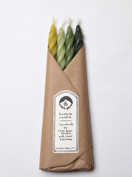 Taper Candles - Set of 4 - Woodland