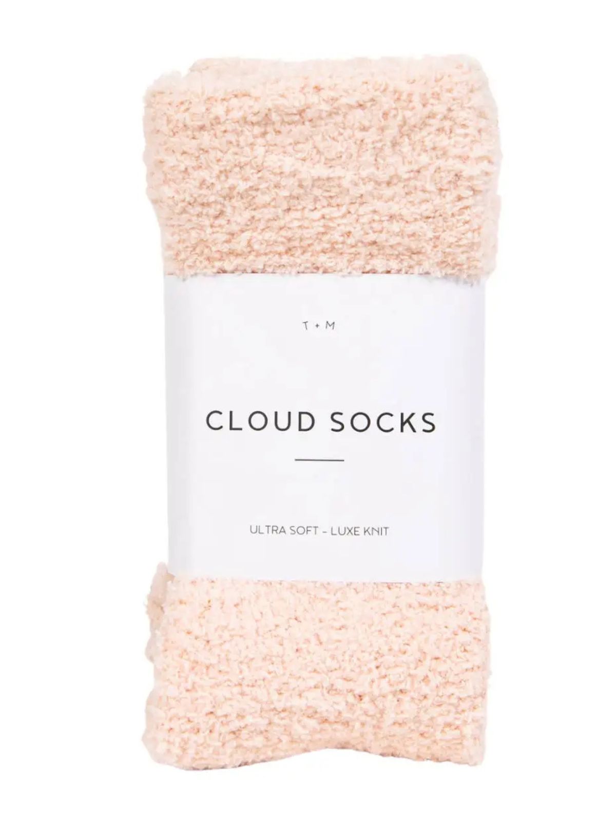 Luxe Cloud Socks - Pink