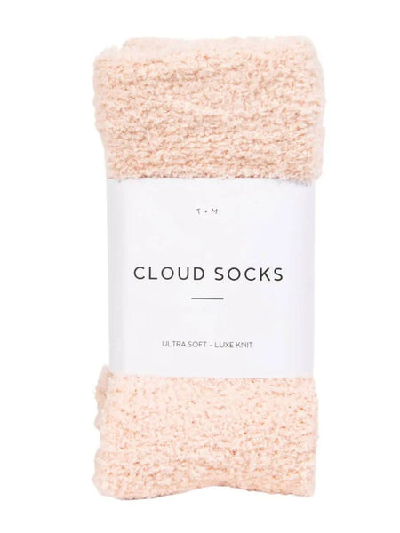 Luxe Cloud Socks - Pink
