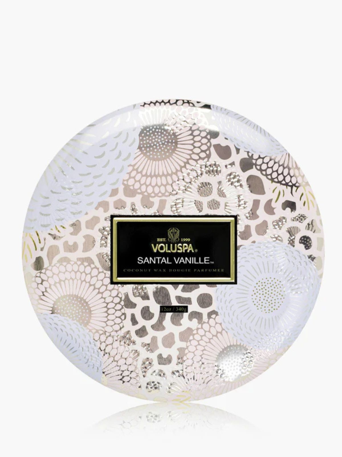 3 Wick Tin Candle - Santal Vanille