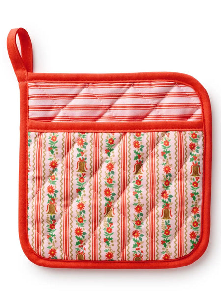 Pot Holder - Holly Jolly
