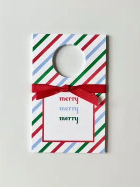 Wine Tags - Merry Merry Merry