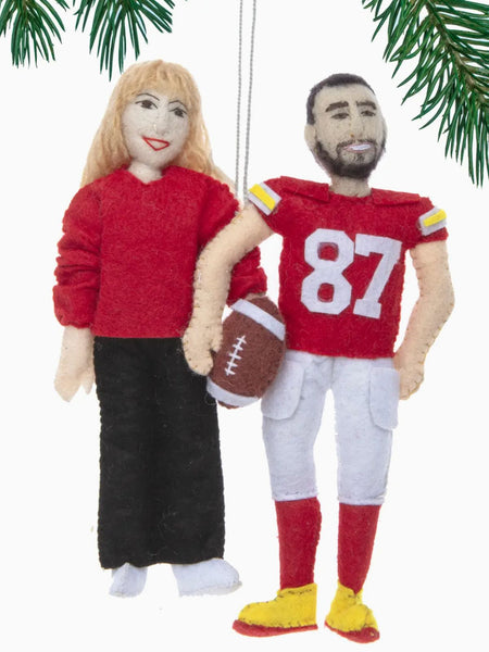 Taylor & Travis Ornament