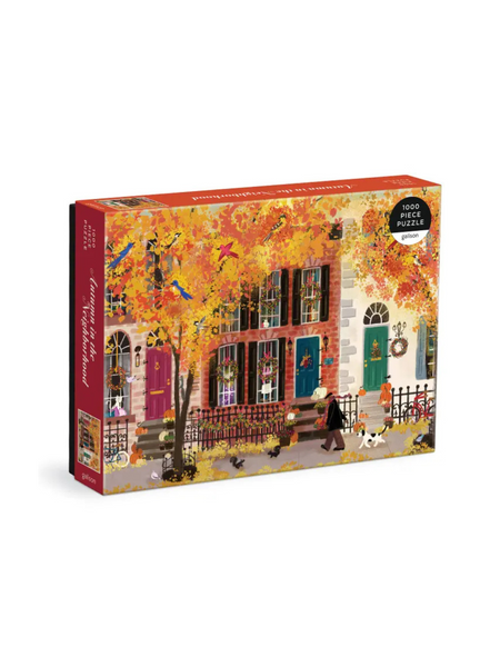 Autumn in the Neighborhood 1000 Puzzle