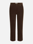 Sleek Straight Corduroy - Chocolate