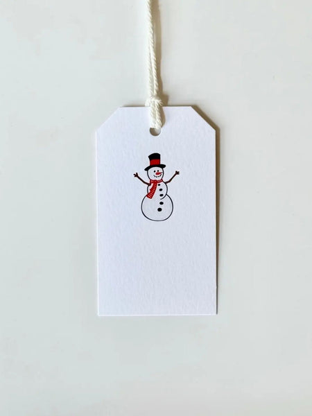 Gift Tag - Snowman