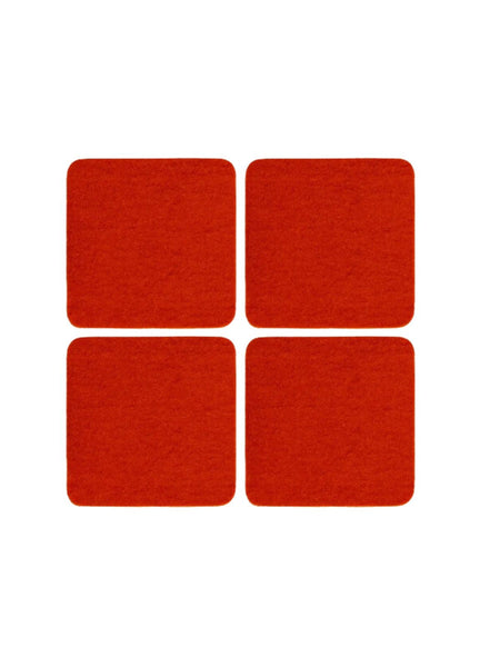 Square Coaster Set-Orange