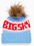 Sky Blue Big Sky Beanie