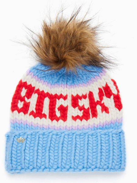 Sky Blue Big Sky Beanie