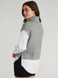 Sofia Sweater - Smoke Grey