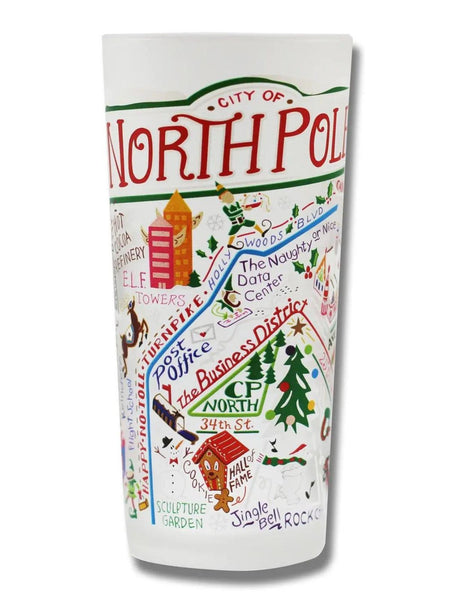 Drinking Glass- North Pole