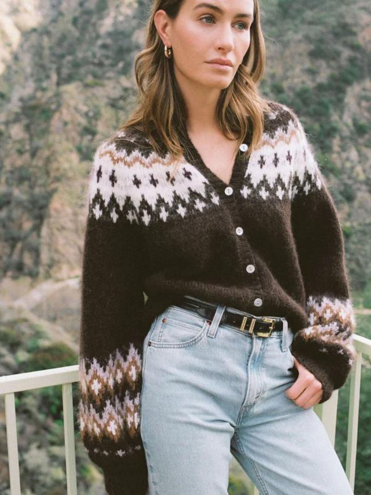 Lula Cardigan - Coffee