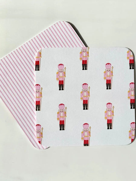 Coasters - Pink Nutcracker