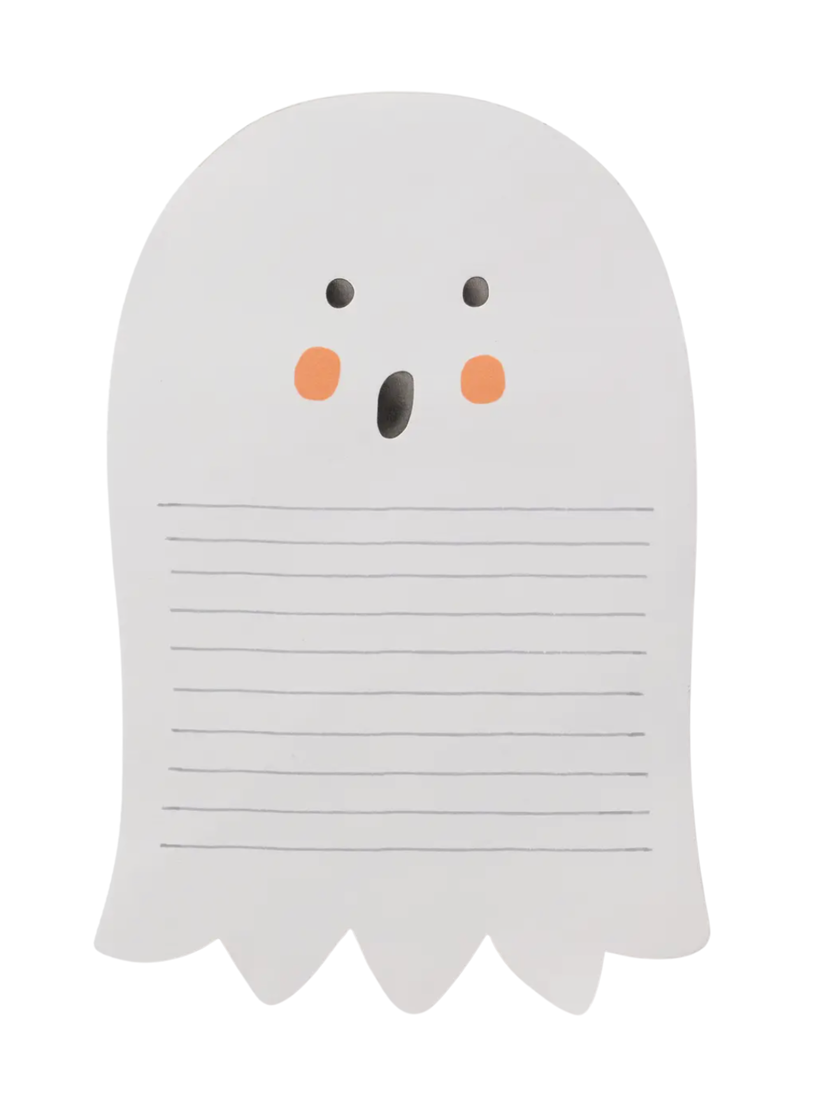 Ghost Notes Notebook Ghost Memo Notepad – Lovebirds Boutique