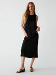 Leila Midi Skirt - Black