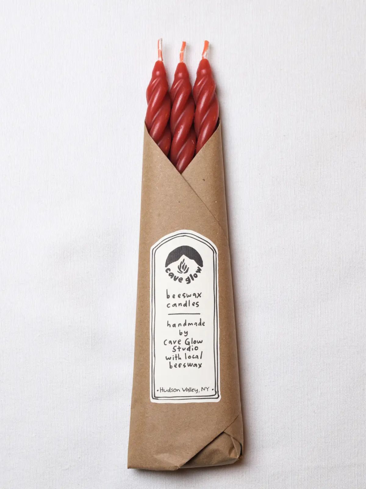 Taper Candles - Set of 3 - Rose