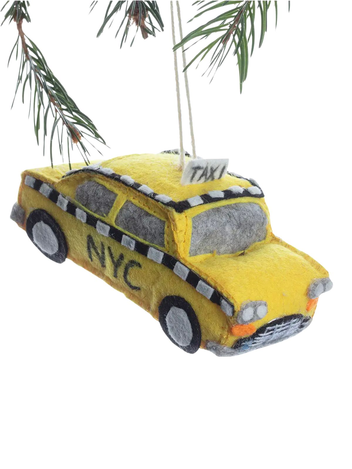 Taxi Ornament