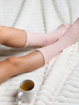 Luxe Cloud Socks - Pink